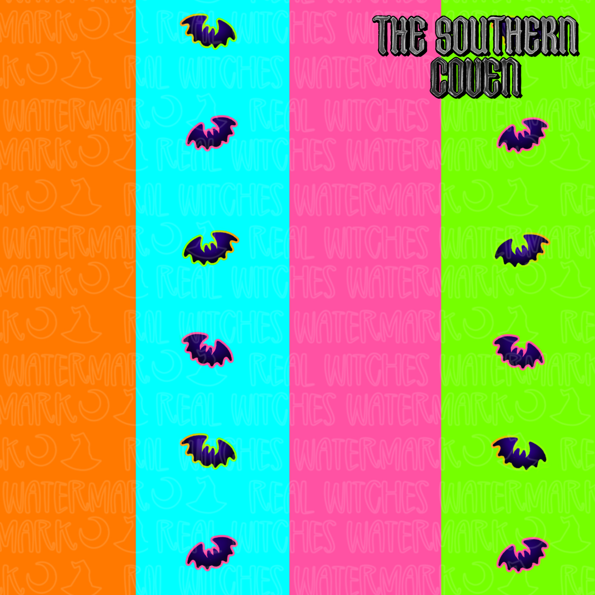 Neon Batty Stripes