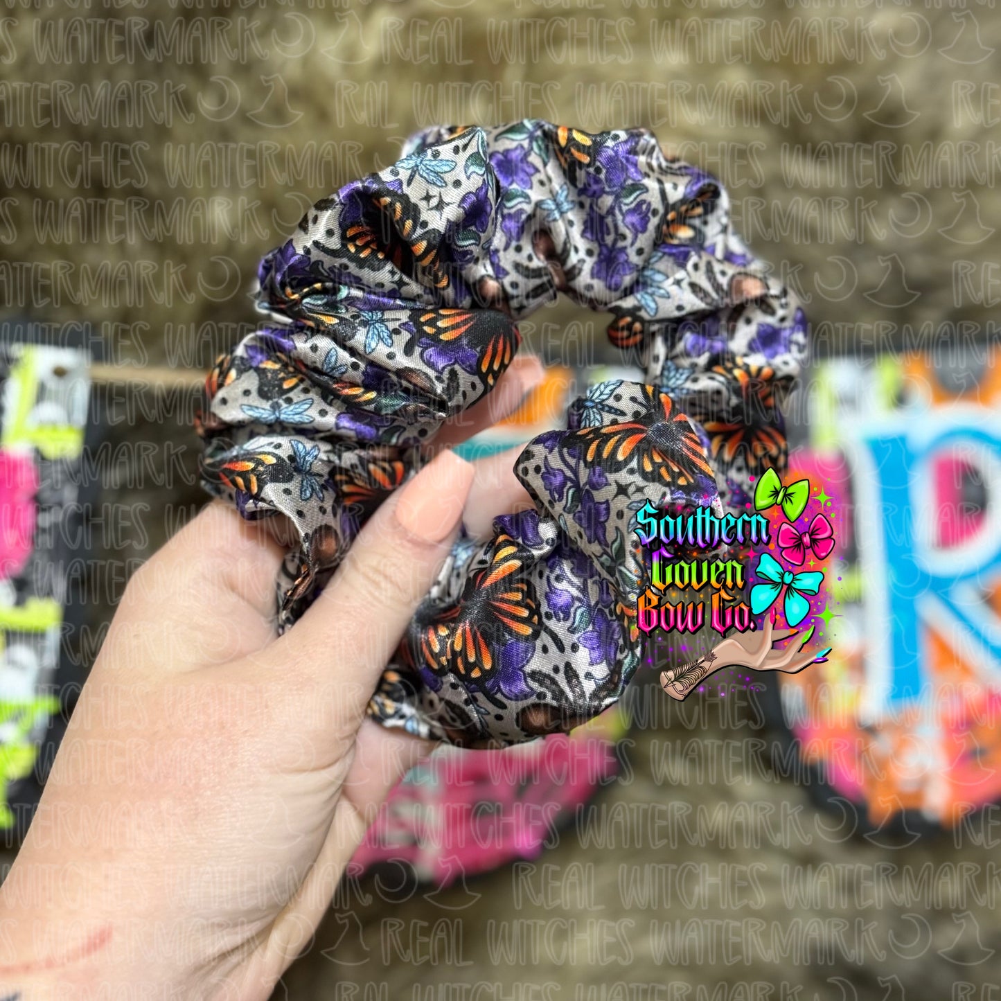 Mystery Print Scrunchies - Adults