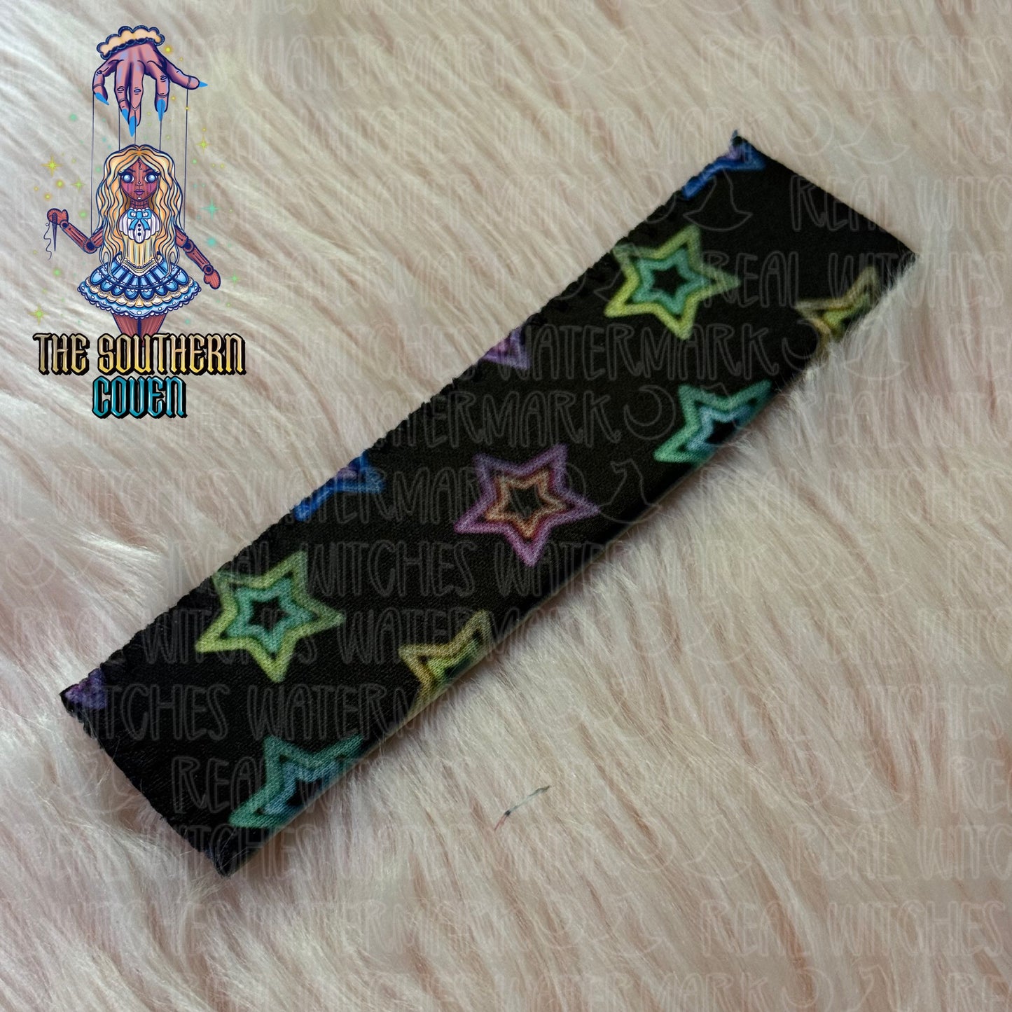 Popsicle Holder - Neon Stars