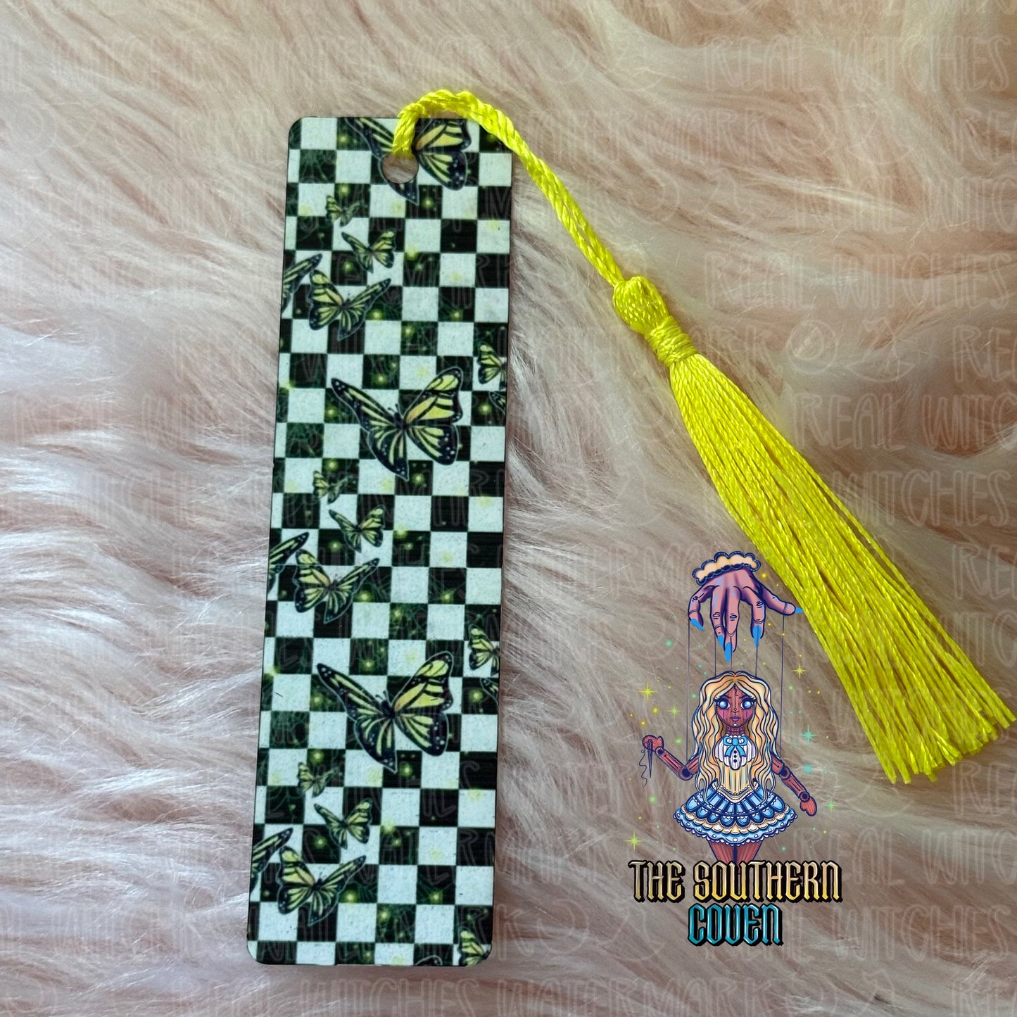 Bookmark - Yellow Butterfly