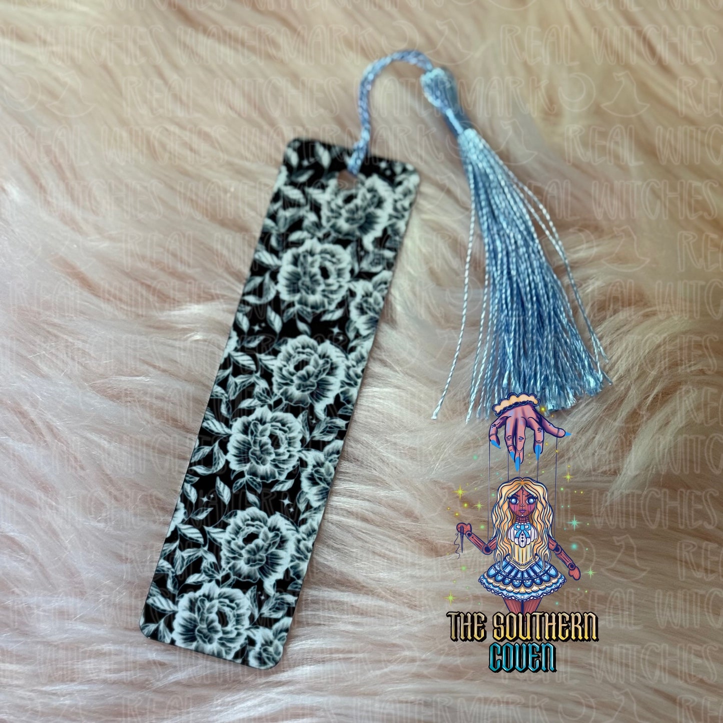 Bookmark - BW Floral