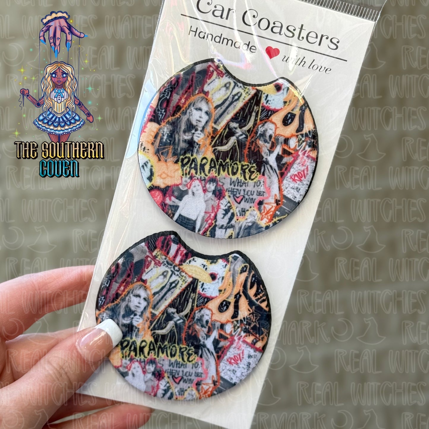 Car Coasters - Para Band Doodles