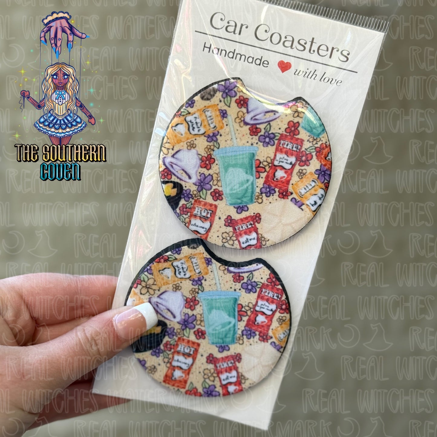 Car Coasters - Taco Shop