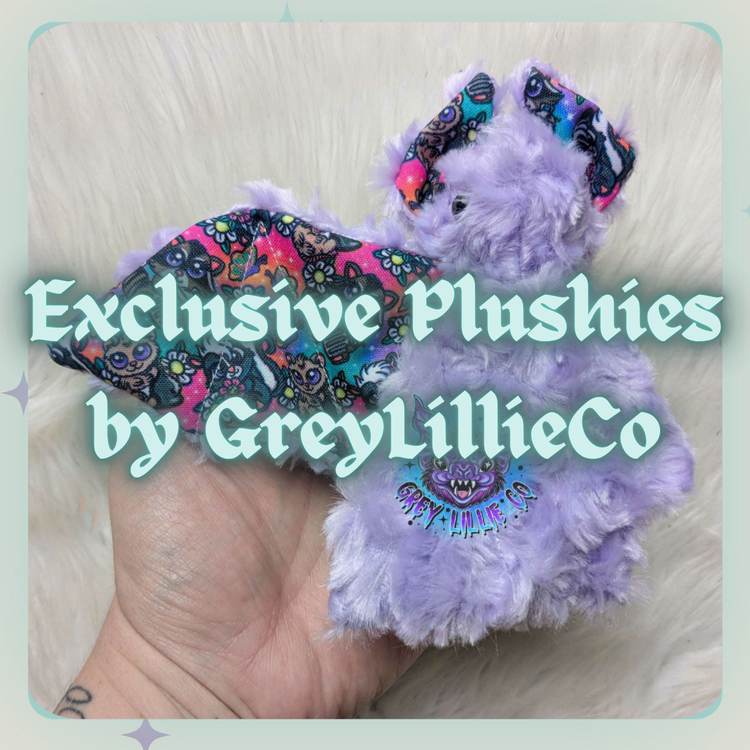 Exclusive Plushies by GreyLillieCo