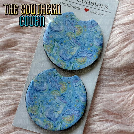 Car Coasters - Gummy Shark Lemonade