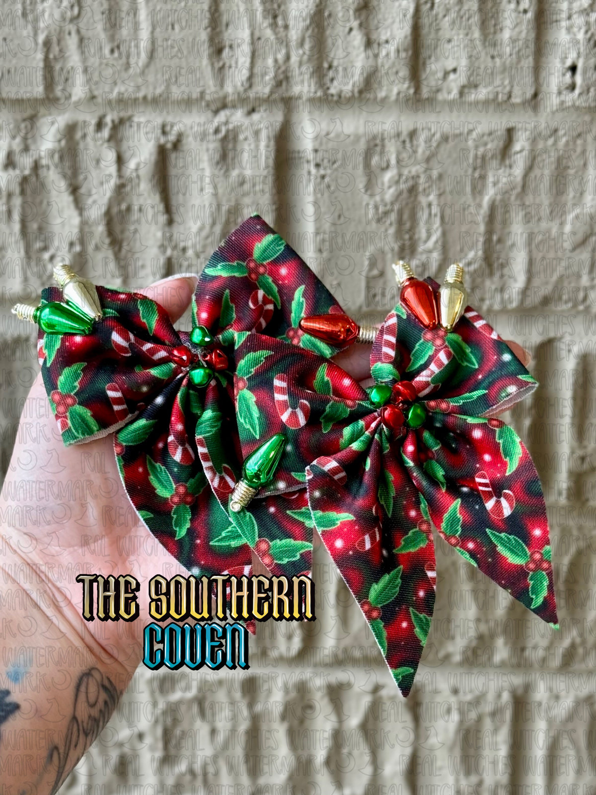 2” Sailor Bow Piggy Set - OOAK