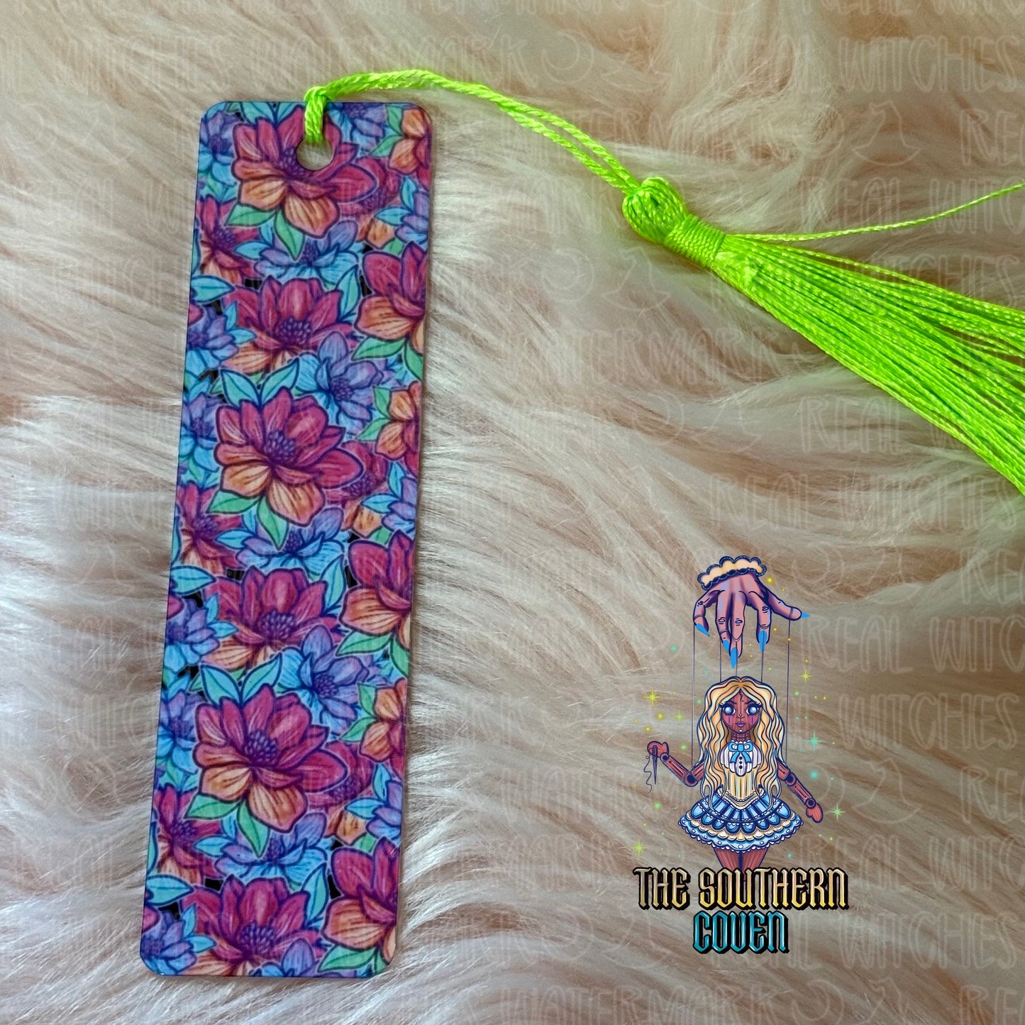 Bookmark - Neon Tropic Floral
