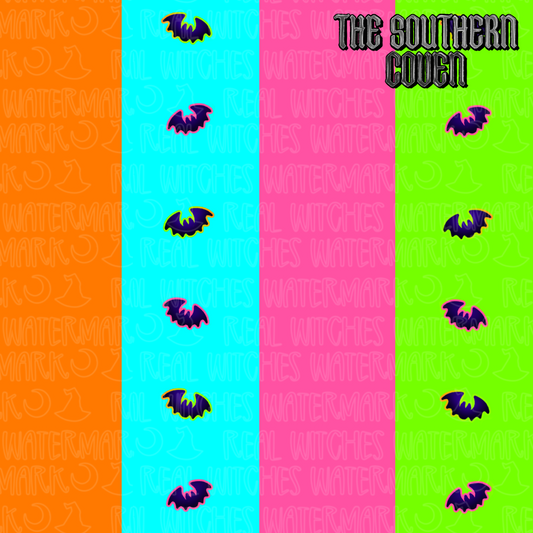 Neon Batty Stripes