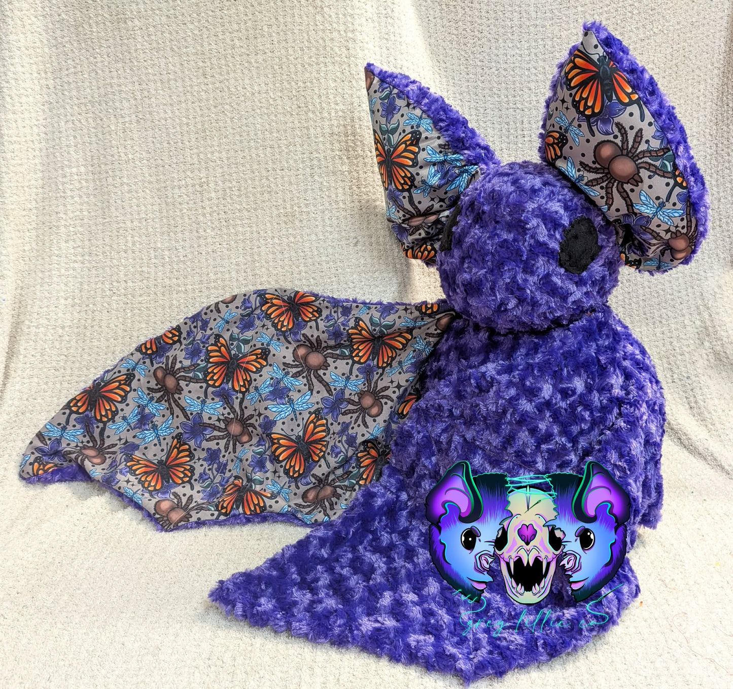 A Quiet Storm Bat Plush