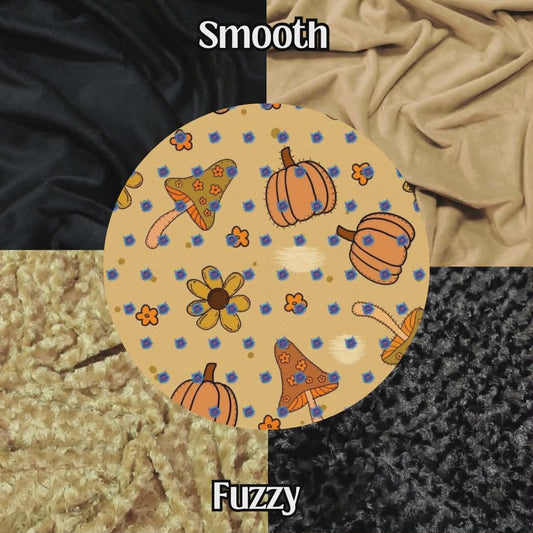 Fall Denim Bat Plush