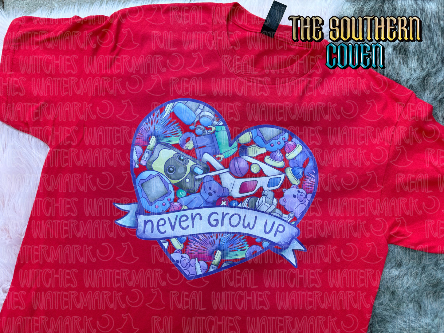 Never Grow Up - Short Sleeve Shirt