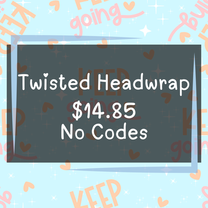 The Weight We Carry - Twisted Headwraps