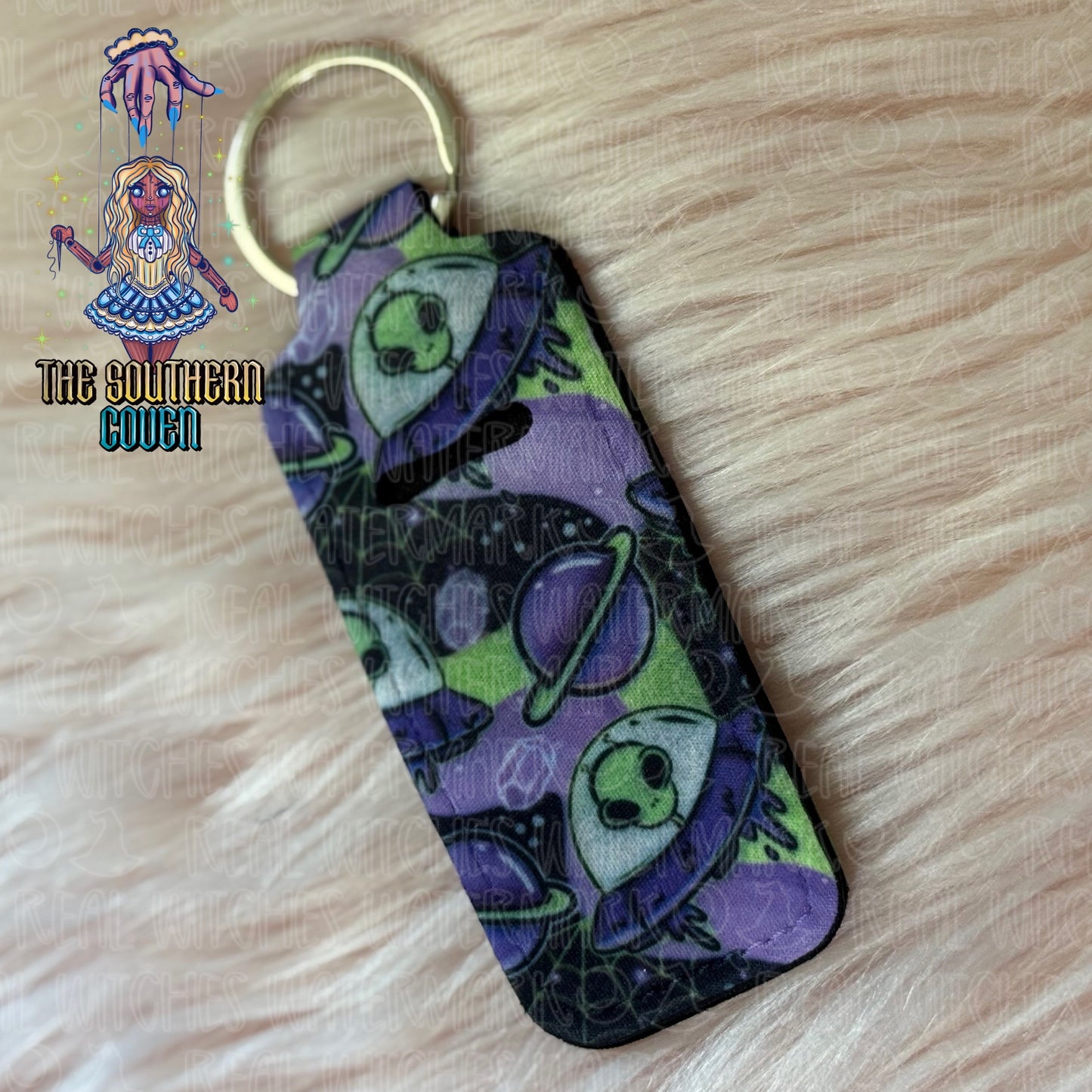 Chapstick Holder - Purple UFO