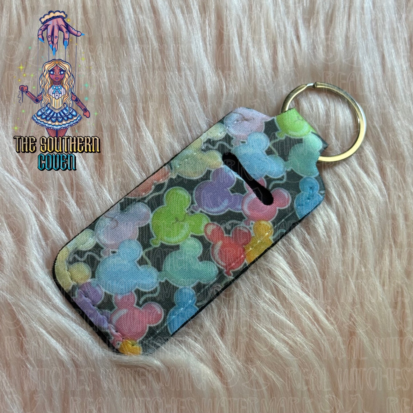 Chapstick Holder - Mouse Head Balloons