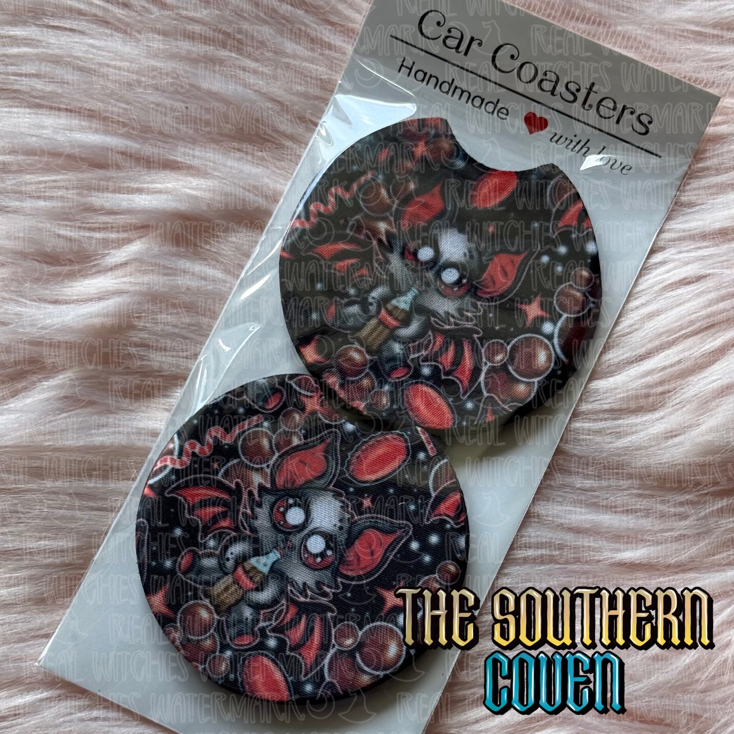 Car Coasters - Soda Pop Bat