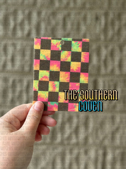 Freshie - Tie Dye Checks