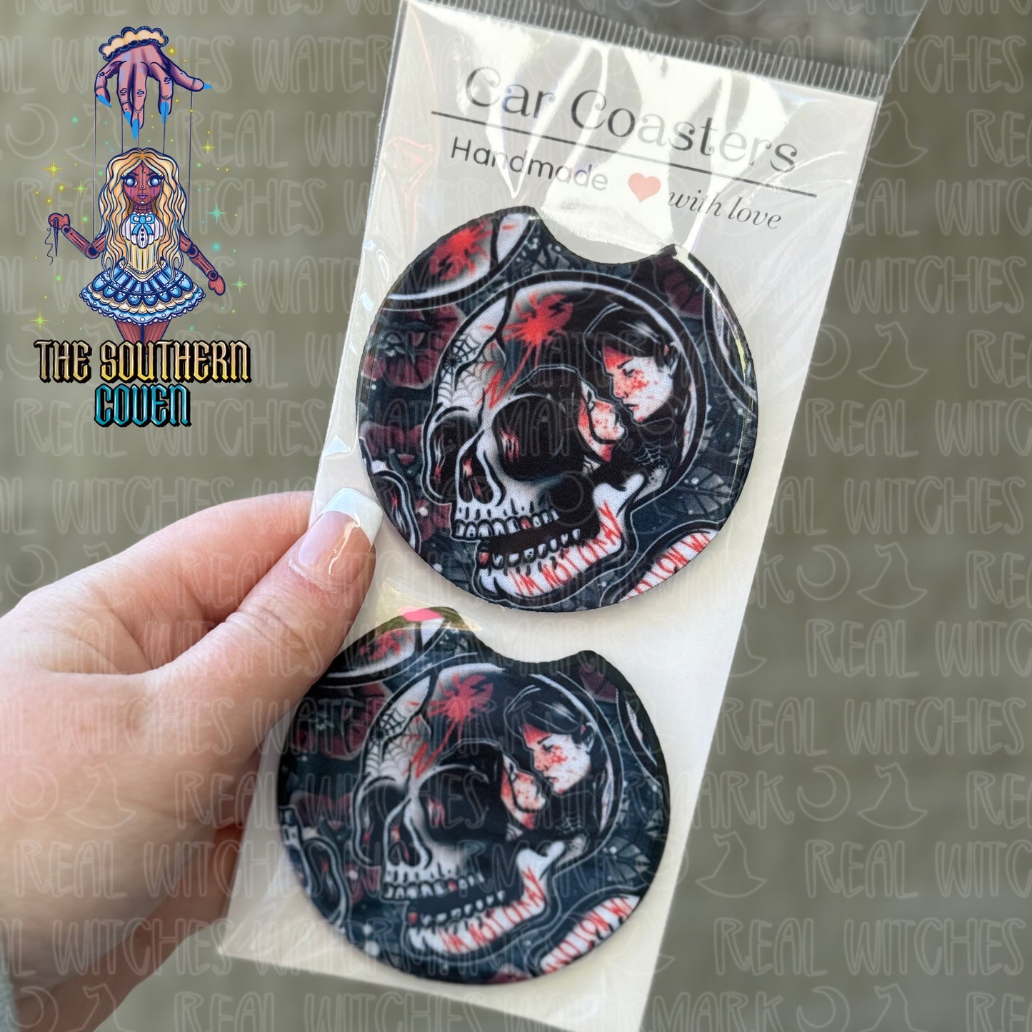 Car Coasters - Skull My Chem