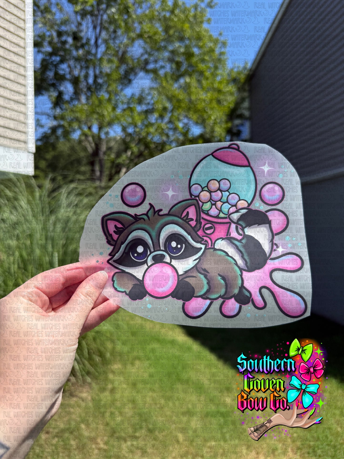Bubblegum Raccoon - Toddler