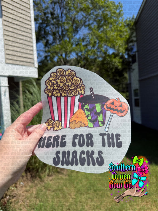 Here For The Snacks - Toddler